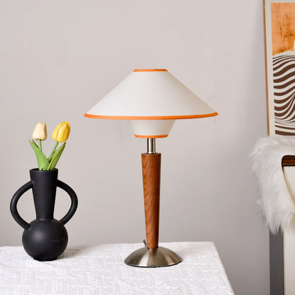 Contemporary Wood Table Lamp