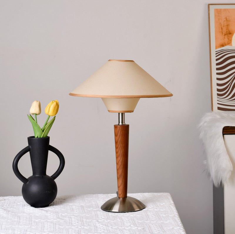 Contemporary Wood Table Lamp