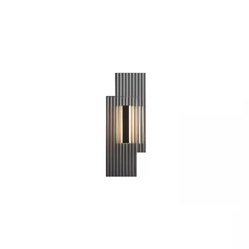 Deco Rectangular Vertical Strip Iron LED Wall Sconce Lamp