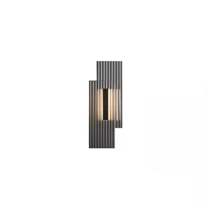 Deco Rectangular Vertical Strip Iron LED Wall Sconce Lamp