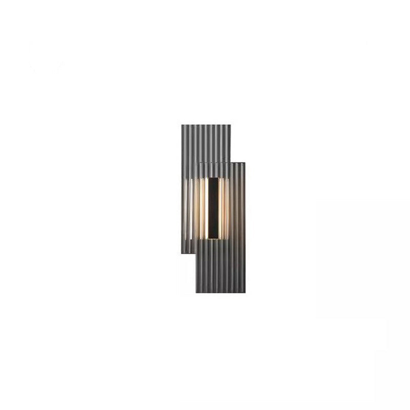 Deco Rectangular Vertical Strip Iron LED Wall Sconce Lamp
