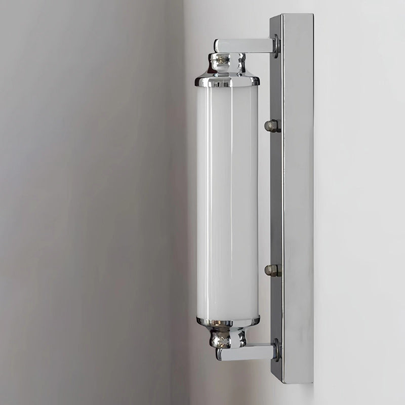 Minimalist Cylindrical Iron Acrylic LED Wall Sconce Lamp