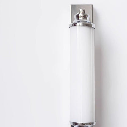 Minimalist Cylindrical Iron Acrylic LED Wall Sconce Lamp