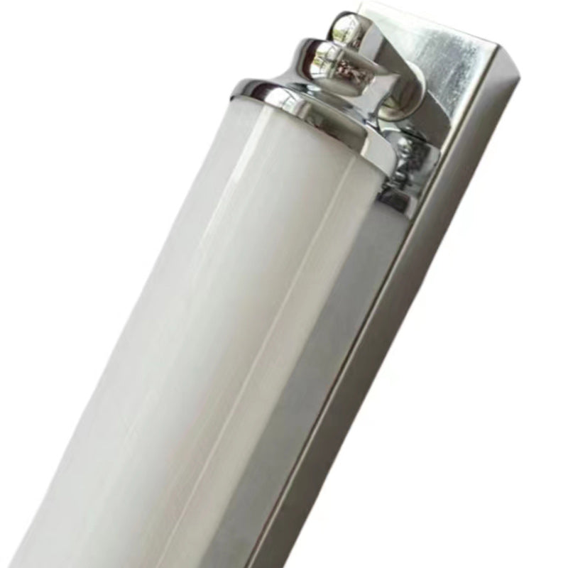 Minimalist Cylindrical Iron Acrylic LED Wall Sconce Lamp