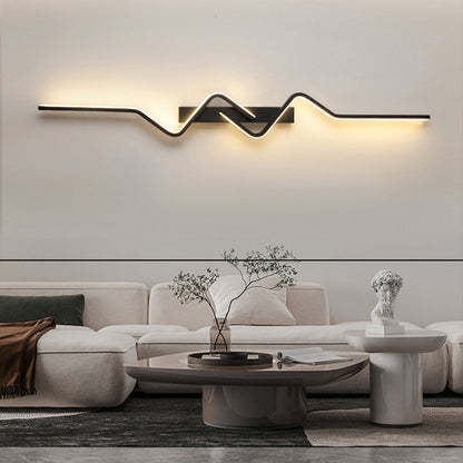 Vertical Aluminum PVC Iron Silicone LED Wall Scone Lamp