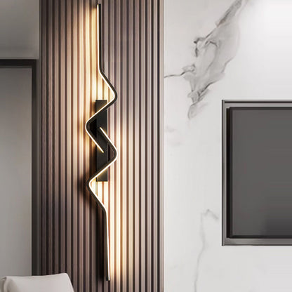 Vertical Aluminum PVC Iron Silicone LED Wall Scone Lamp