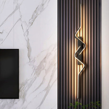 Vertical Aluminum PVC Iron Silicone LED Wall Scone Lamp