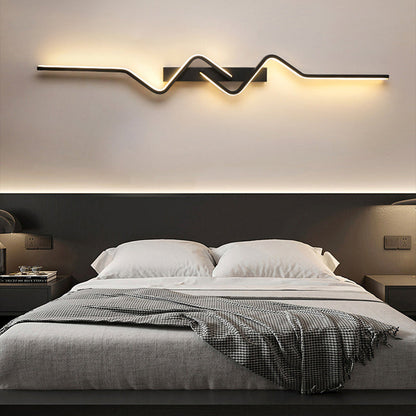 Vertical Aluminum PVC Iron Silicone LED Wall Scone Lamp