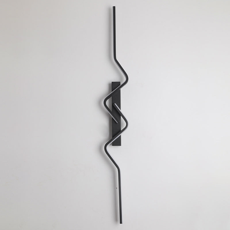 Vertical Aluminum PVC Iron Silicone LED Wall Scone Lamp