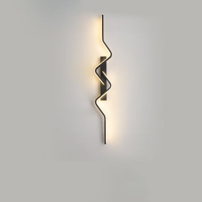 Vertical Aluminum PVC Iron Silicone LED Wall Scone Lamp