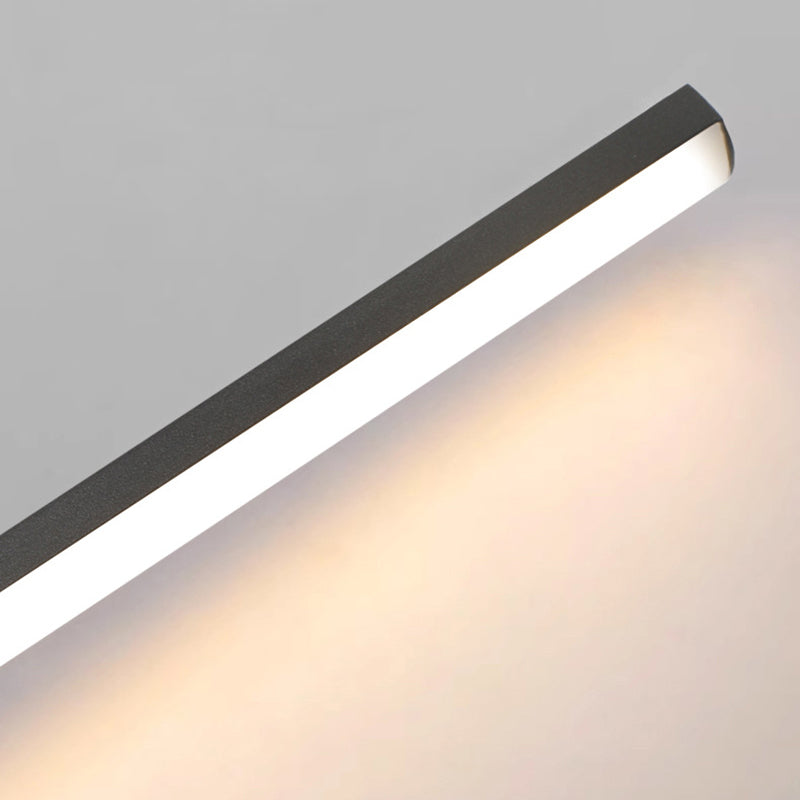 Vertical Aluminum PVC Iron Silicone LED Wall Scone Lamp