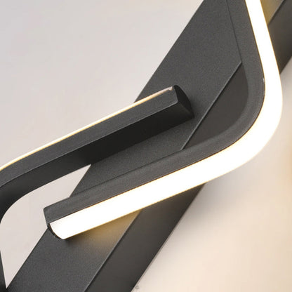 Vertical Aluminum PVC Iron Silicone LED Wall Scone Lamp
