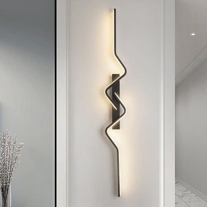 Vertical Aluminum PVC Iron Silicone LED Wall Scone Lamp