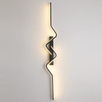 Vertical Aluminum PVC Iron Silicone LED Wall Scone Lamp