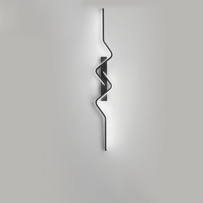 Vertical Aluminum PVC Iron Silicone LED Wall Scone Lamp