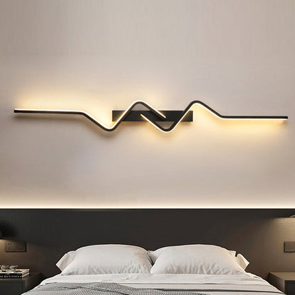Vertical Aluminum PVC Iron Silicone LED Wall Scone Lamp