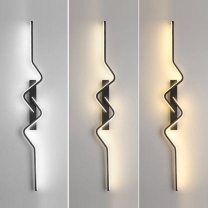 Vertical Aluminum PVC Iron Silicone LED Wall Scone Lamp