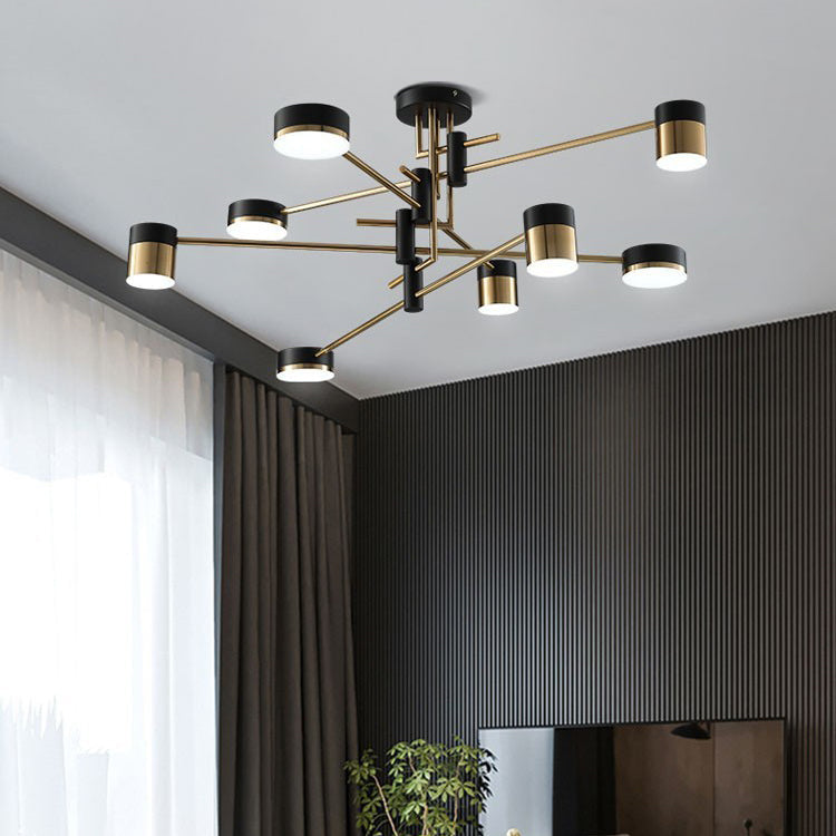 Modern Acrylic Iron Ceiling Light