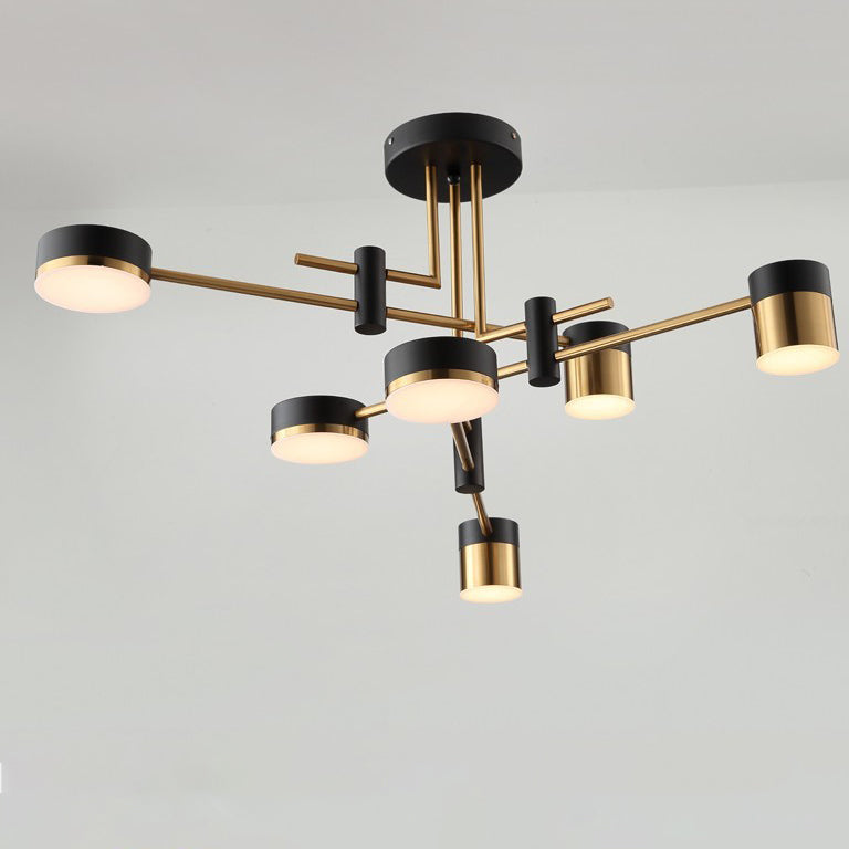 Modern Acrylic Iron Ceiling Light
