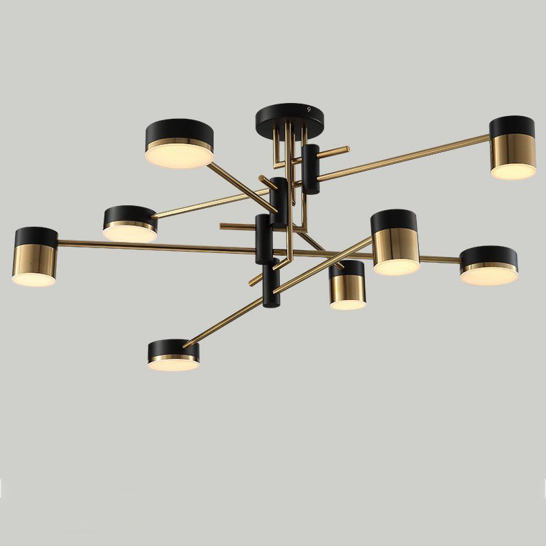 Modern Acrylic Iron Ceiling Light