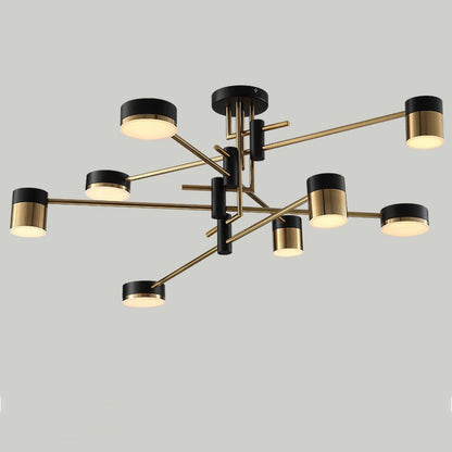 Modern Acrylic Iron Ceiling Light