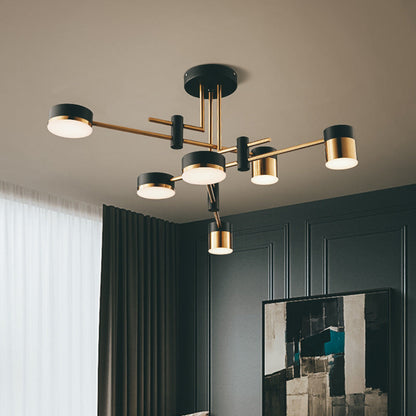 Modern Acrylic Iron Ceiling Light