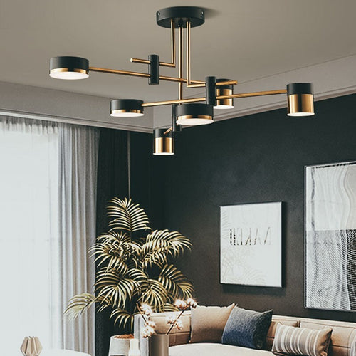 Modern Acrylic Iron Ceiling Light