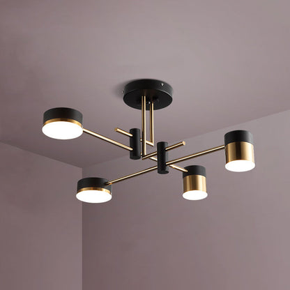 Modern Acrylic Iron Ceiling Light