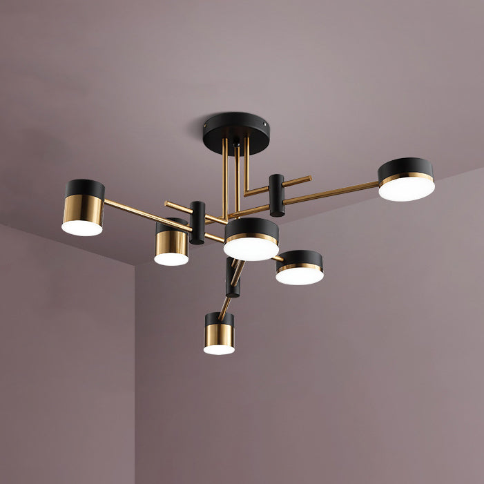 Modern Acrylic Iron Ceiling Light