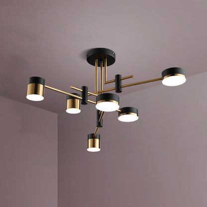 Modern Acrylic Iron Ceiling Light
