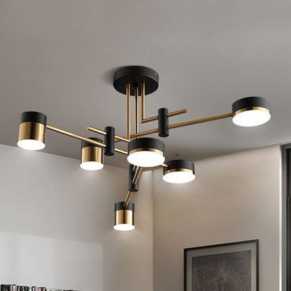 Modern Acrylic Iron Ceiling Light