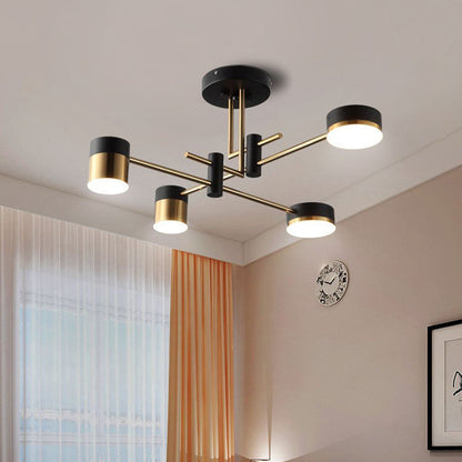 Modern Acrylic Iron Ceiling Light