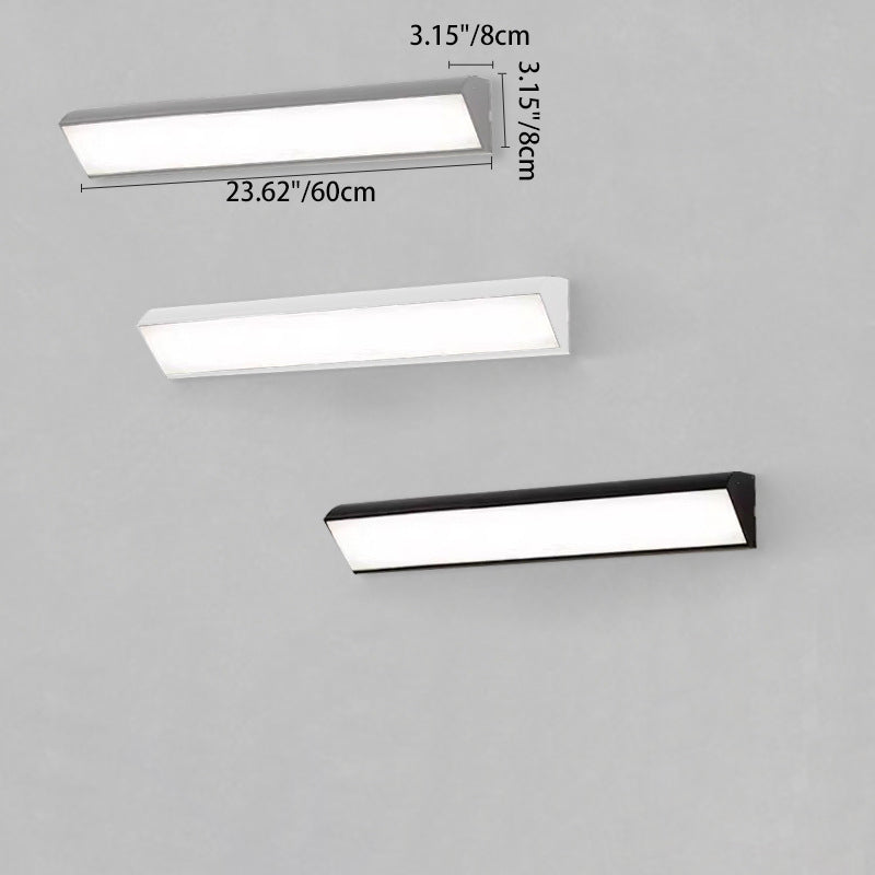 Waterproof Square Aluminum Acrylic LED Wall Scone Lamp