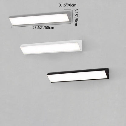 Waterproof Square Aluminum Acrylic LED Wall Scone Lamp