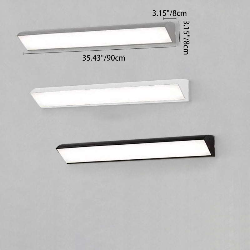 Waterproof Square Aluminum Acrylic LED Wall Scone Lamp