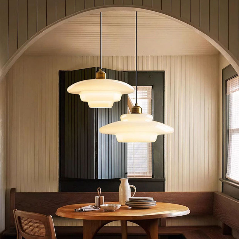 Modern Round Iron Pendant Light