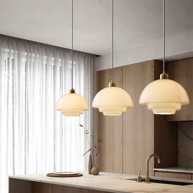 Modern Round Iron Pendant Light