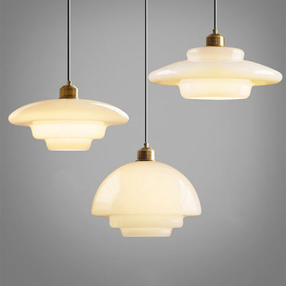 Modern Round Iron Pendant Light