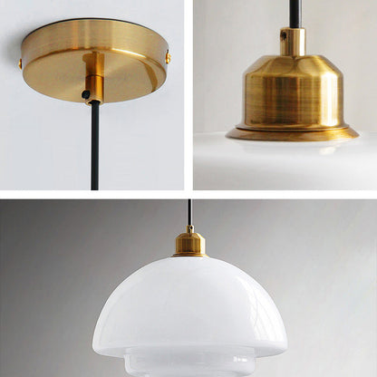 Modern Round Iron Pendant Light