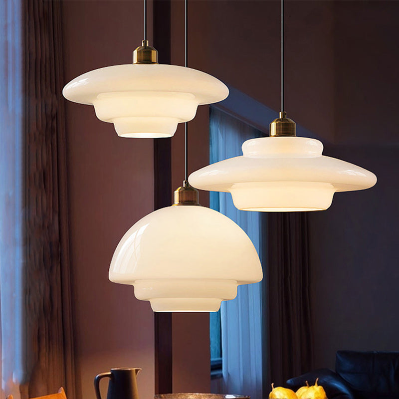 Modern Round Iron Pendant Light