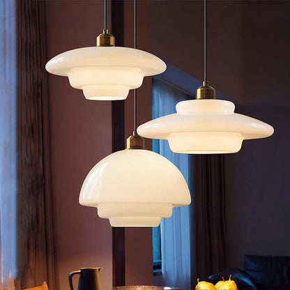 Modern Round Iron Pendant Light