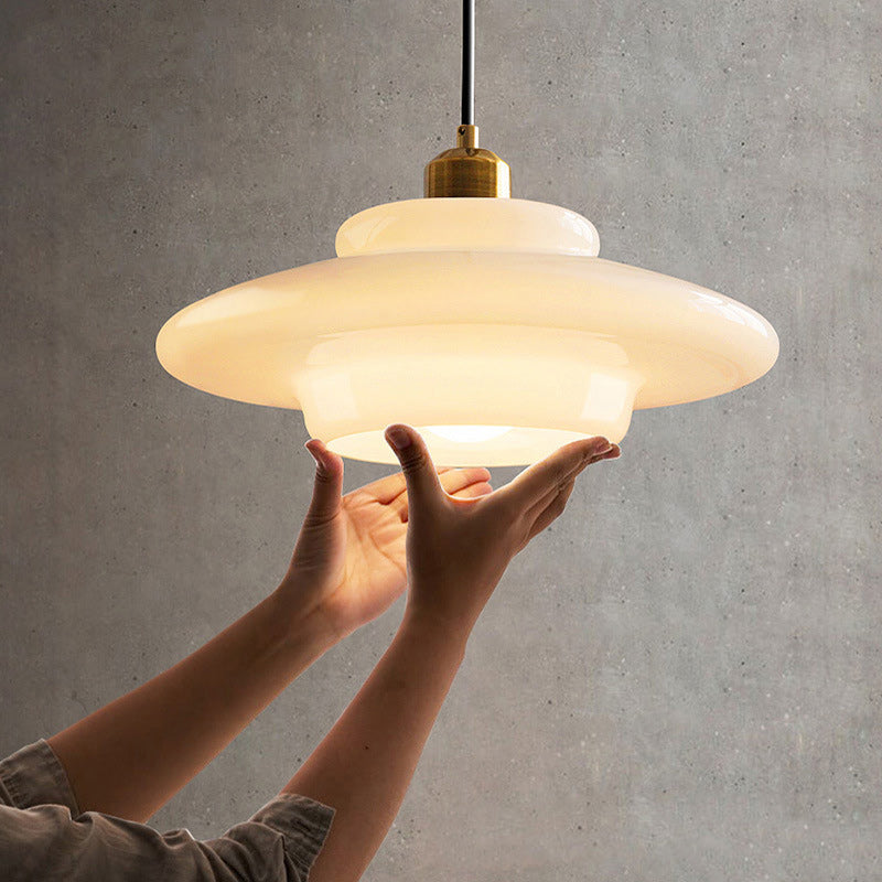 Modern Round Iron Pendant Light