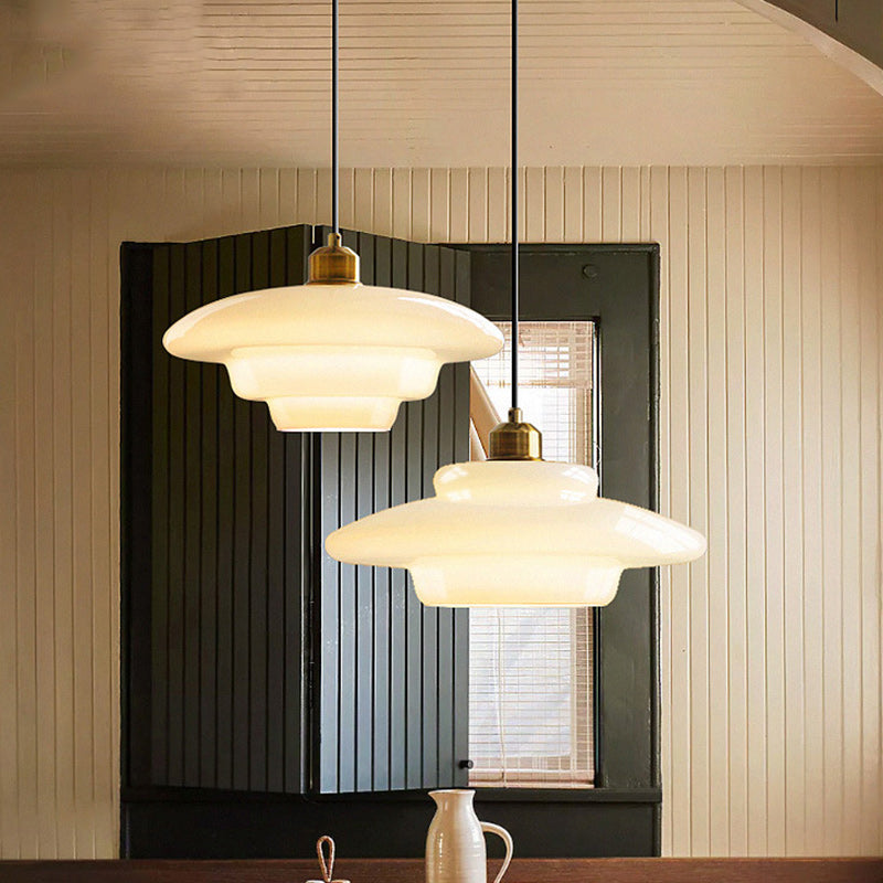 Modern Round Iron Pendant Light