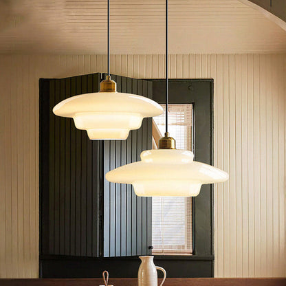 Modern Round Iron Pendant Light