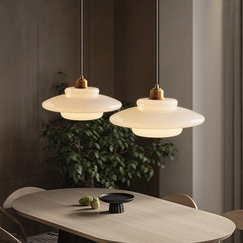Modern Round Iron Pendant Light