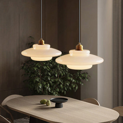 Modern Round Iron Pendant Light