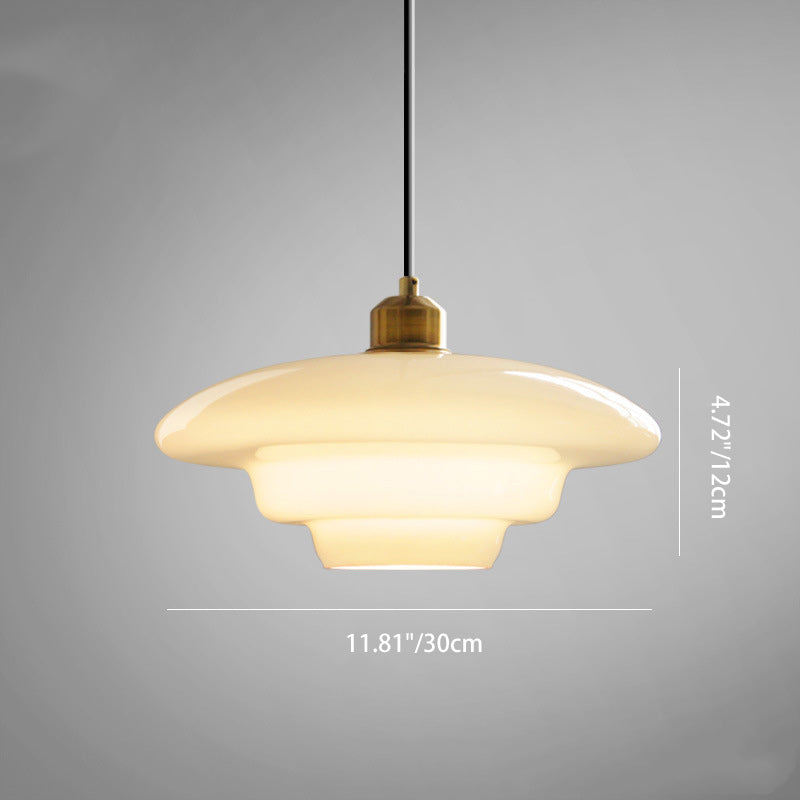 Modern Round Iron Pendant Light