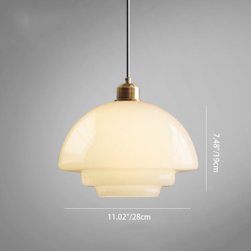 Modern Round Iron Pendant Light