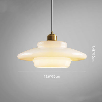 Modern Round Iron Pendant Light