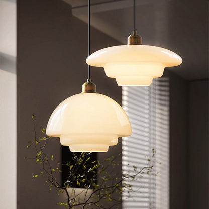 Modern Round Iron Pendant Light